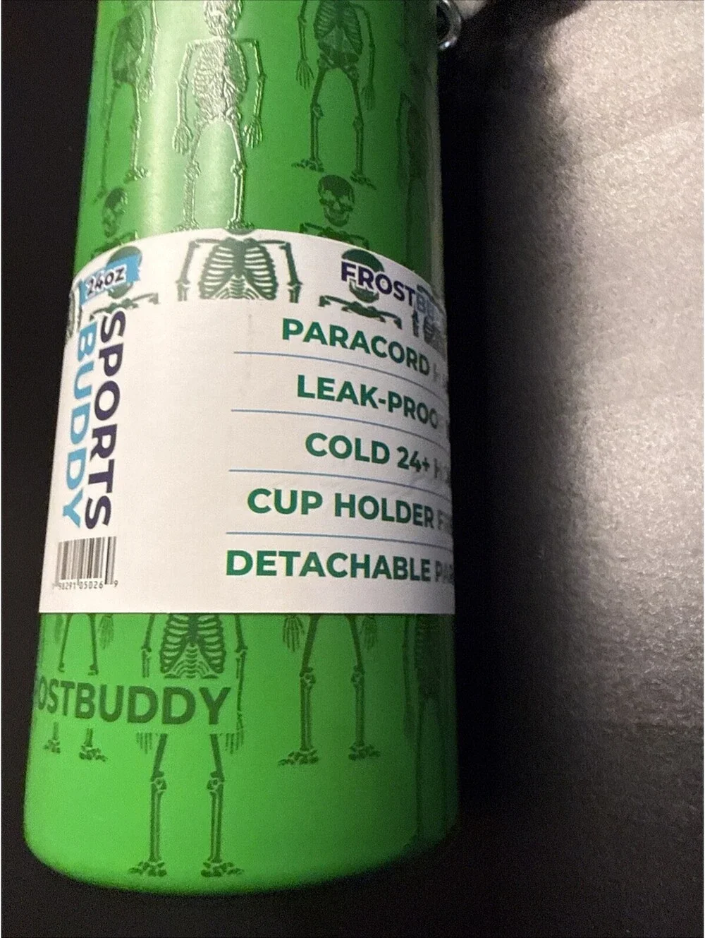 Frost Buddy Halloween Viral Skeleton 24oz Tumbler Glow In The Dark New!
